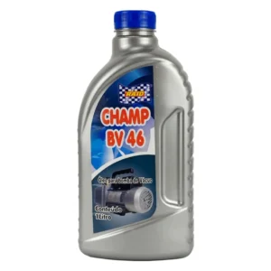 Garrafa de 1 litro de Óleo para Bomba de Vácuo Champ BV 46 para refrigeração.