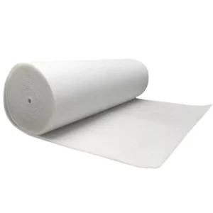 Rolo Filtro Manta G3 1,50m x 20m com 12mm de espessura para sistemas de ar condicionado e refrigeração.