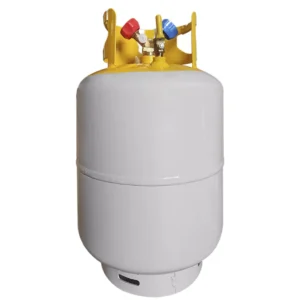 Tanque Recolhedor de Gás refrigerante 23kg 50lbs com válvula de segurança integrada