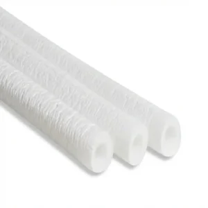 Tubo Isolante Blindado 3/8 Branco 10mm para sistemas de ar condicionado.