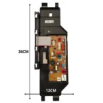 Placa Fonte 220V Lavadora Panasonic NA-F120 Original - AWW027PJ5YA0