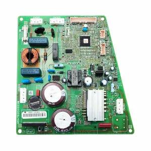 Placa de Potência Panasonic ARBPC1A03654 original de 110V para refrigeradores modelos BB51, BB52 e BB53 visto de frente.